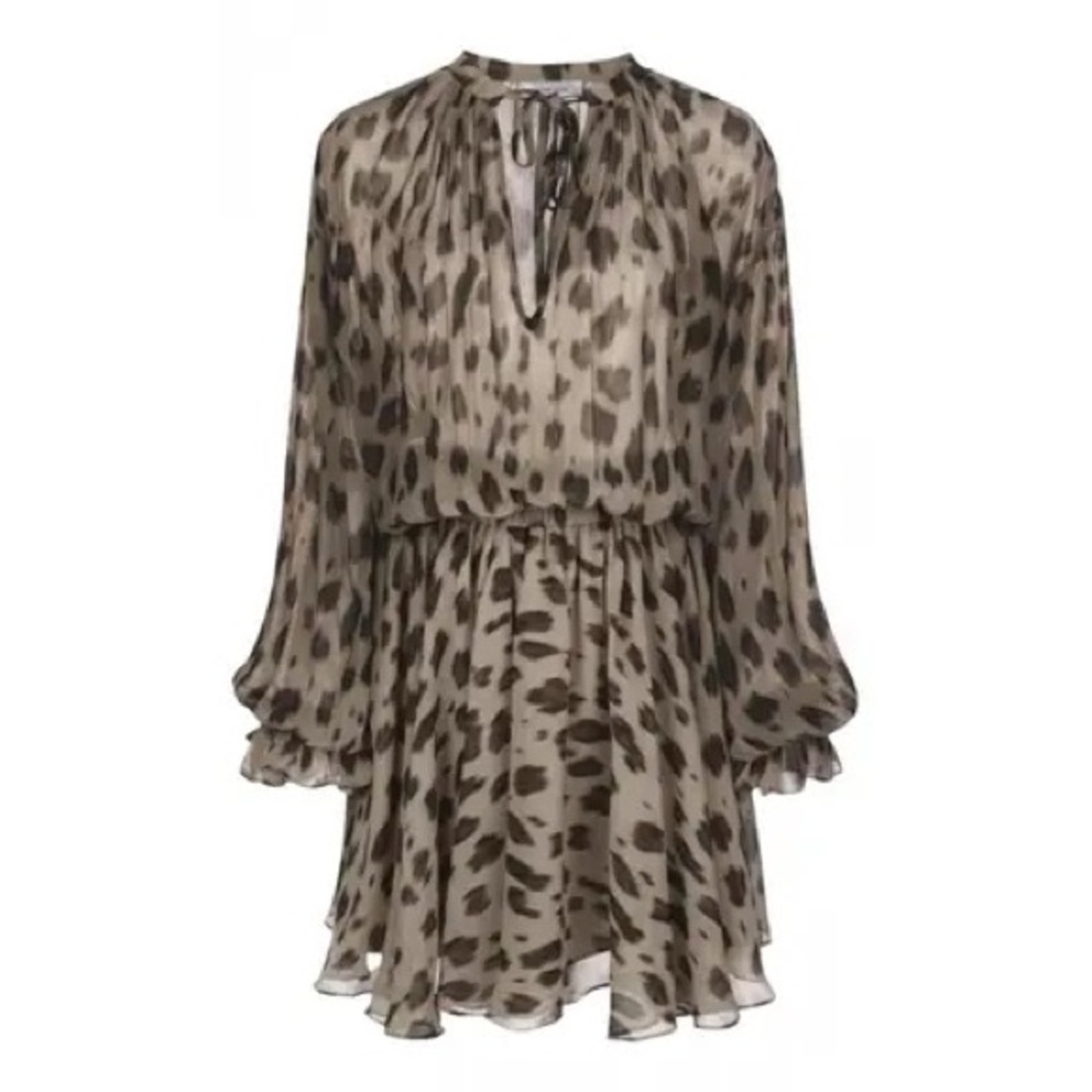 Anine Bing NWT 100% Silk dress size L - Picture 1 of 3
